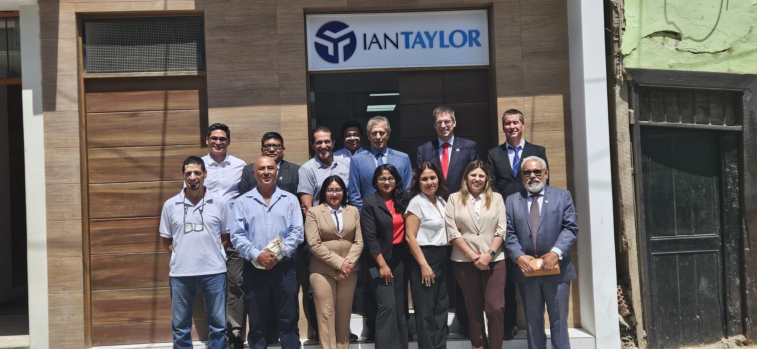Ian Taylor en Perú inaugura nuevas oficinas en Paita para así entregar un mejor servicio en agenciamiento y practicaje