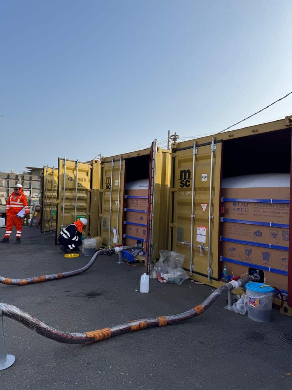 integrated liquid cargo logistics