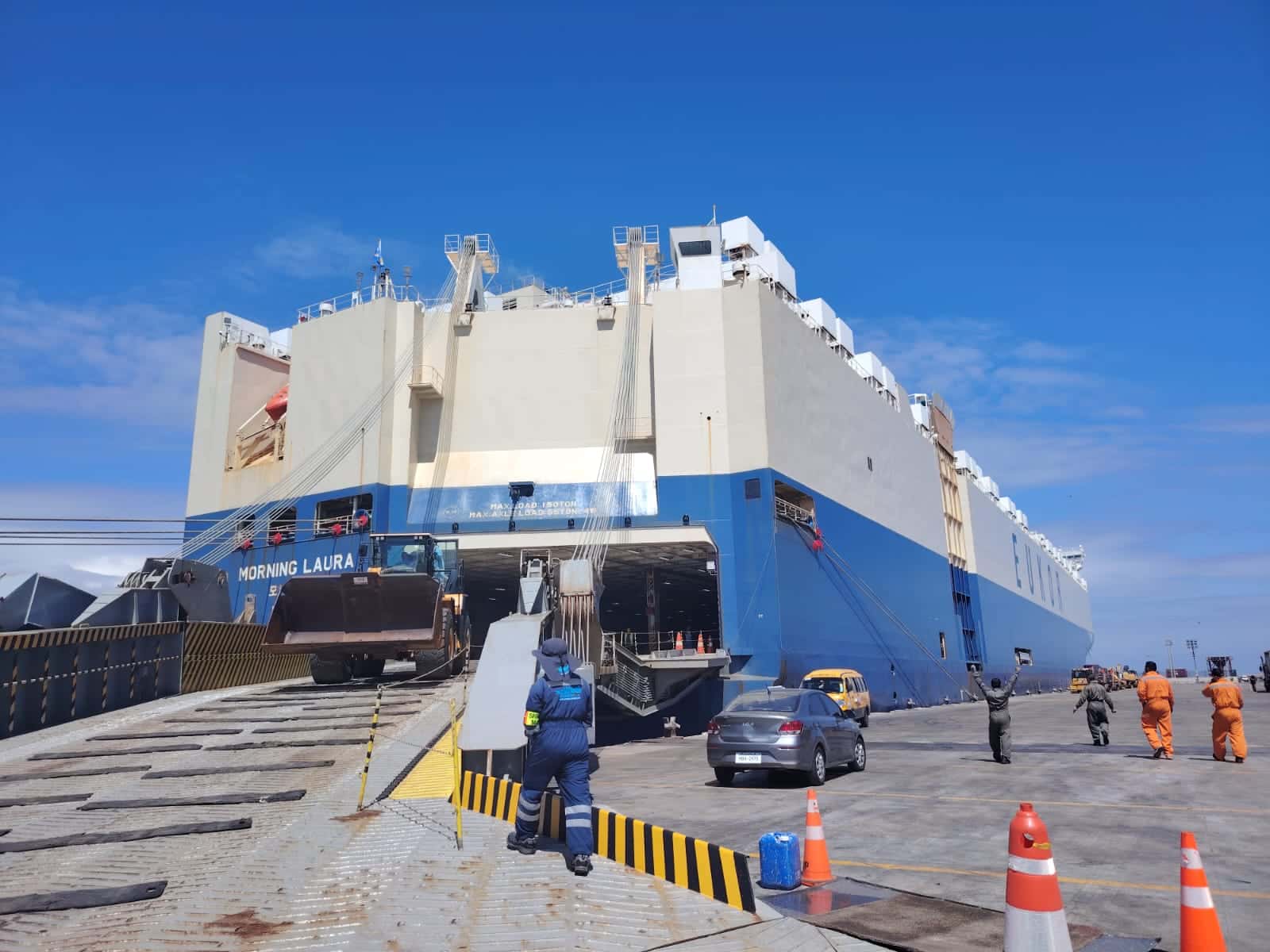RoRo logistics Ecuador