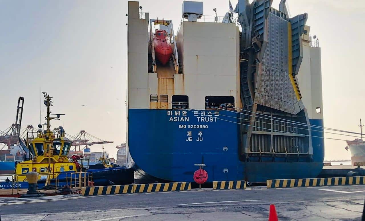RoRo operation in Peru